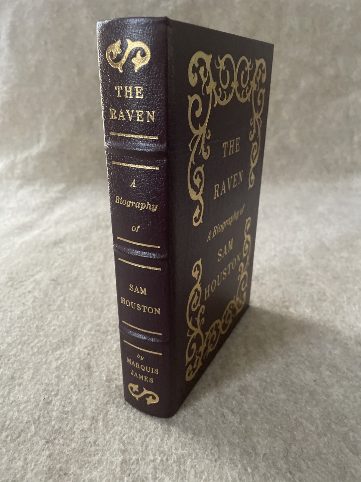 Easton Press American History The Raven Sam Houston by Marquis James MINT RE