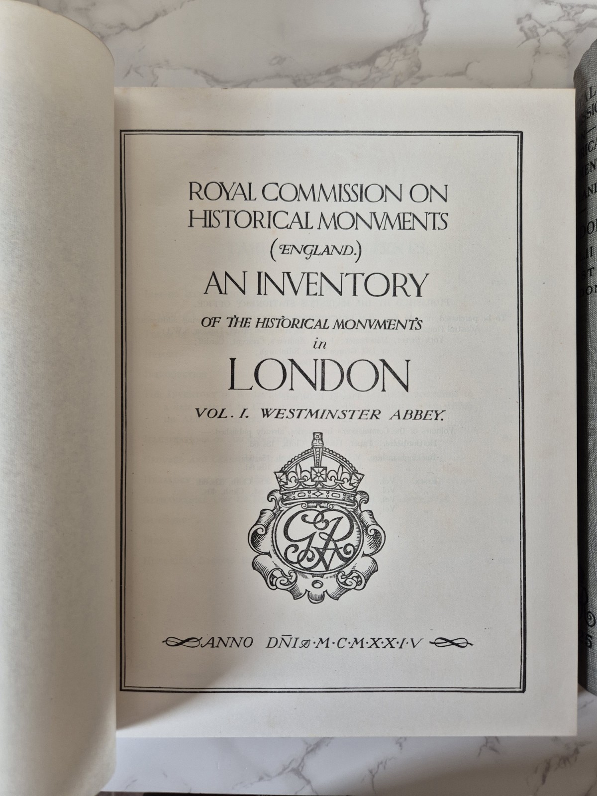 Royal Commission On Historical Monuments – London Vols. 1-5 Full Set 1st Edition