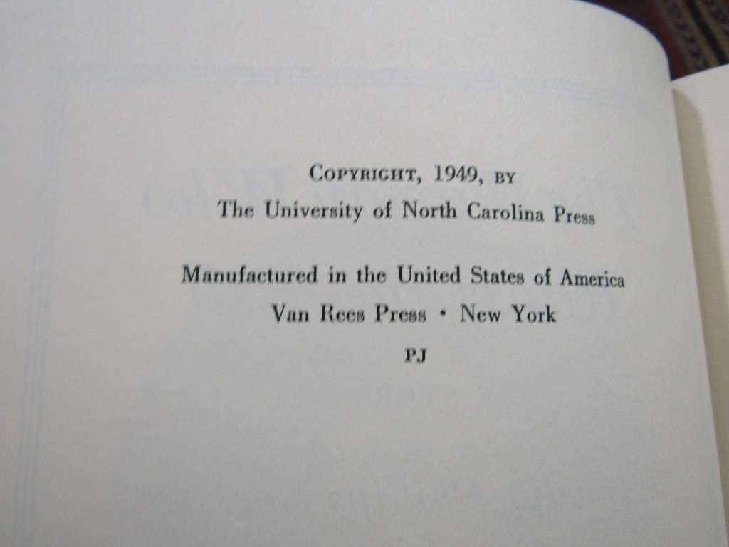 1949 WOMAN WHO RANG THE BELL, STORY OF CORNELIA PHILIPS SPENCER Chapel Hill NC