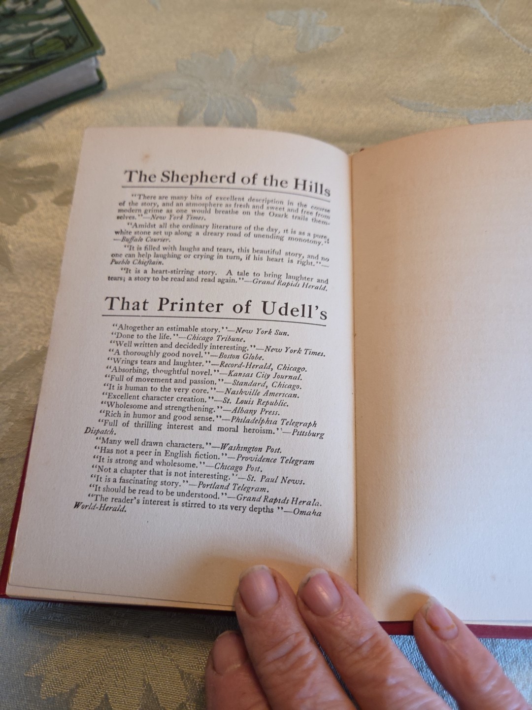 The Uncrowned King Harold Bell Wright, 1st Ed. 1910