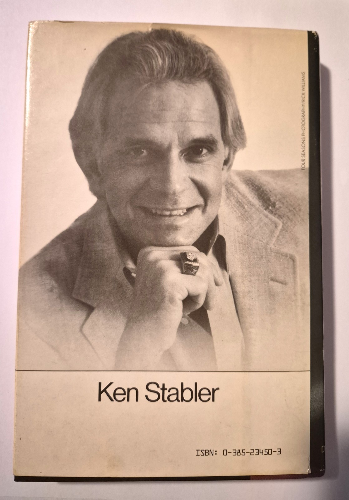 Snake Ken Stabler Autobiography First Edition 1986 Hardcover Doubleday