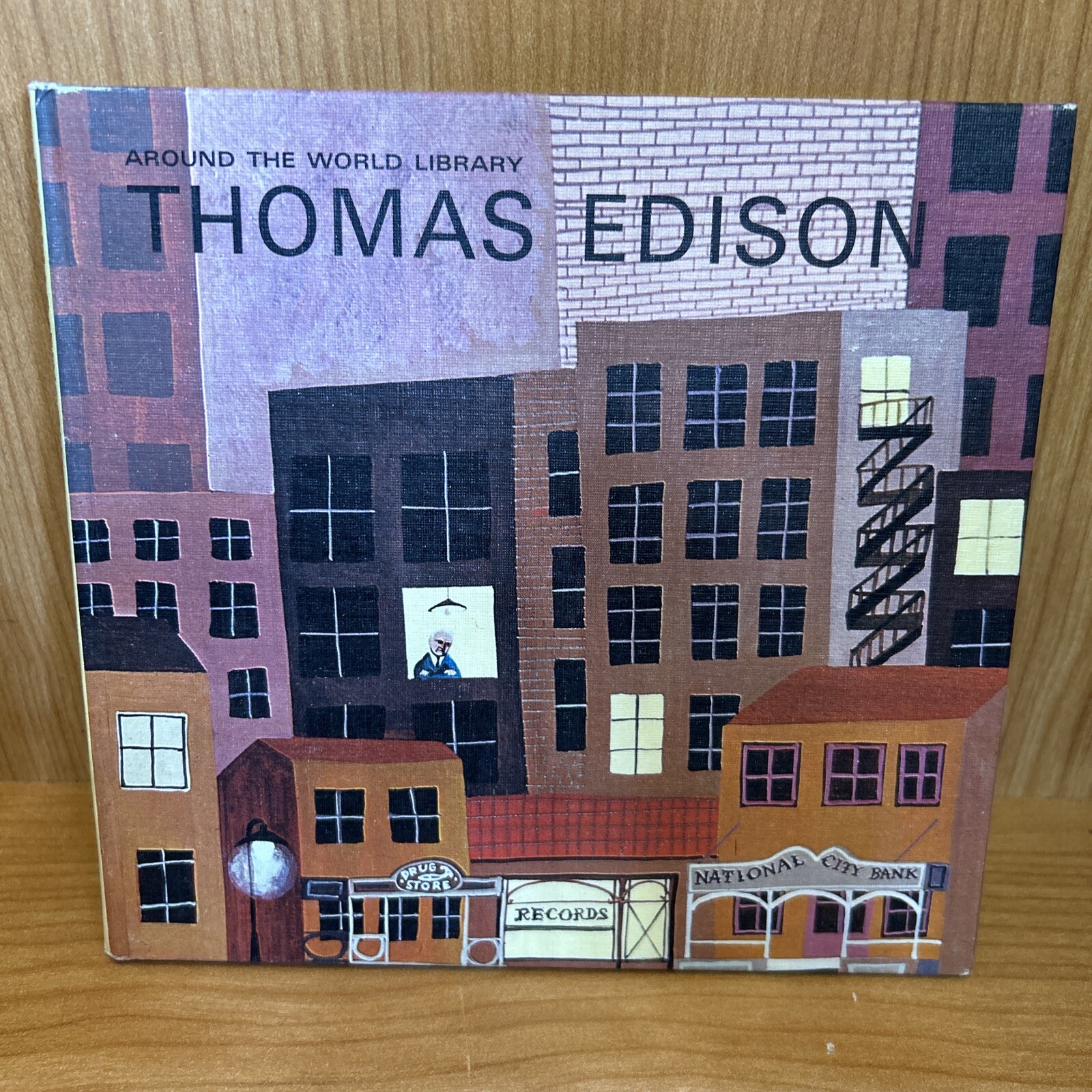 Thomas Edison Around the World Library 1967 Webster McGraw-Hill Vintage