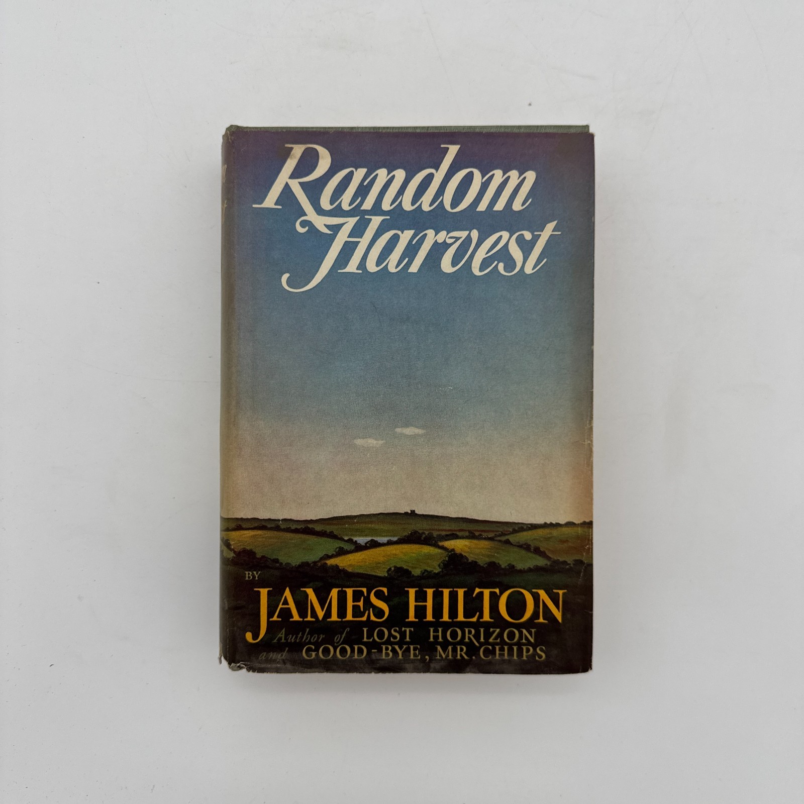 RANDOM HARVEST BY James Hilton Hardcover DJ Little Brown And Company 1942