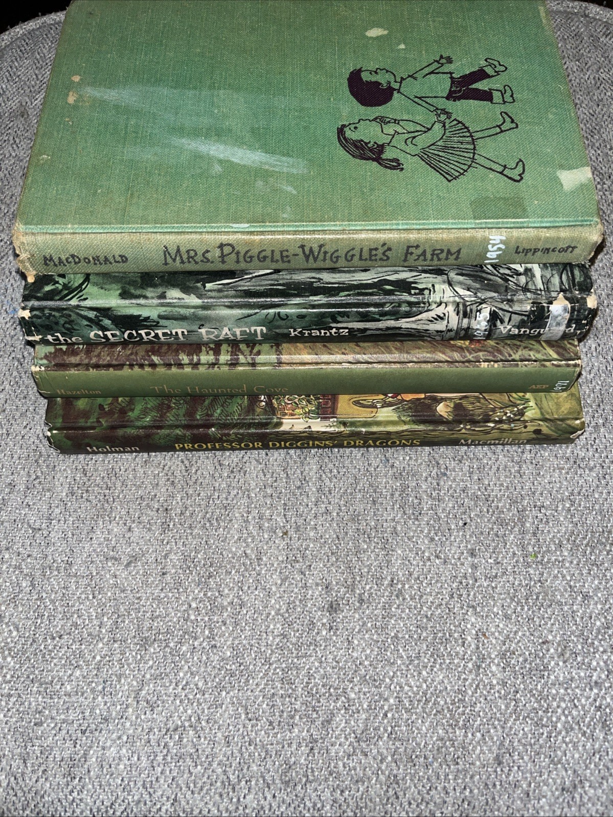 Lot Of Four Young Adult Books, Hardcover, Children’s, 1965-1971
