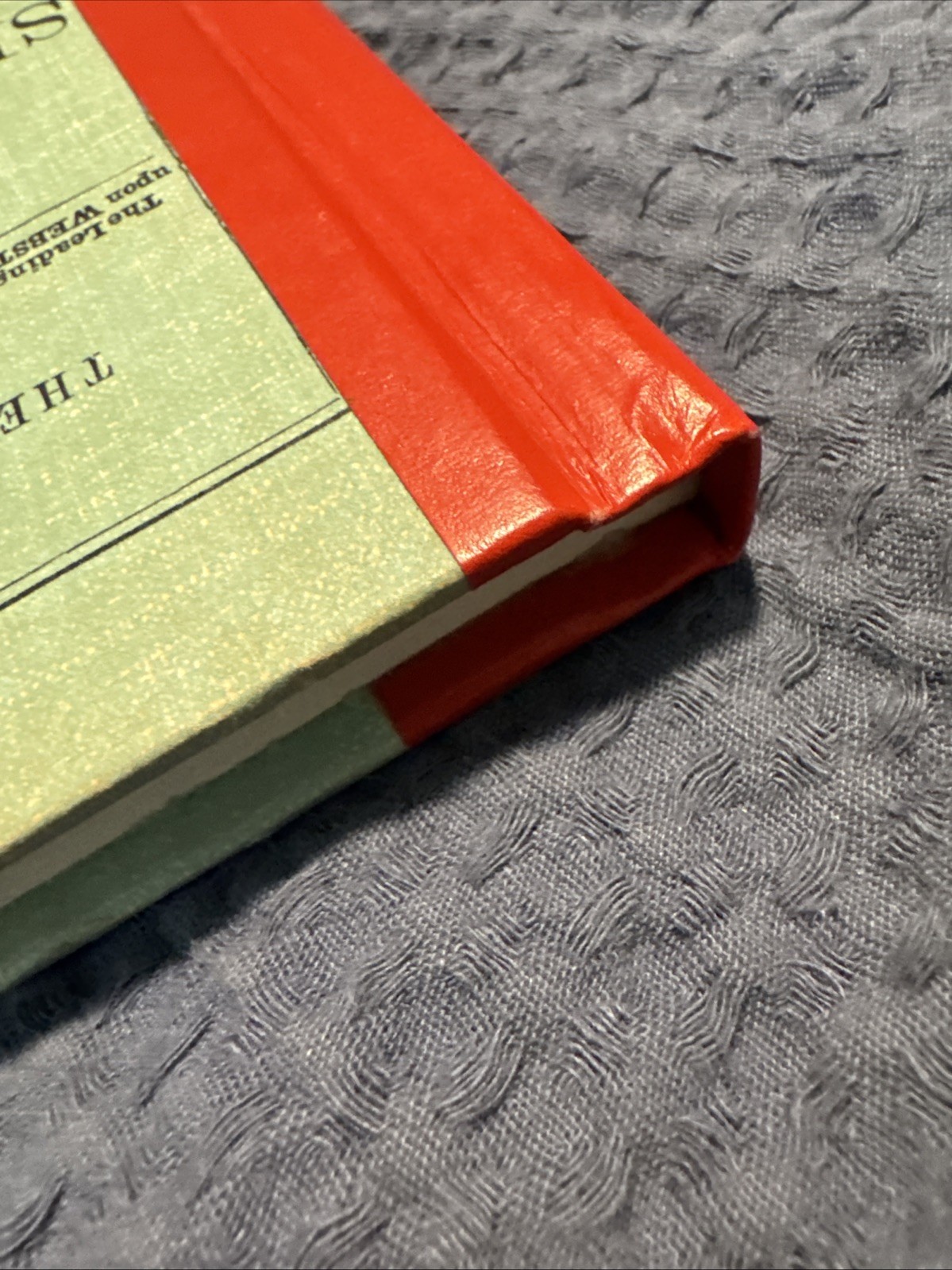 Elementary Spelling Book 1908 MINT Antique Noah Webster National Standard School