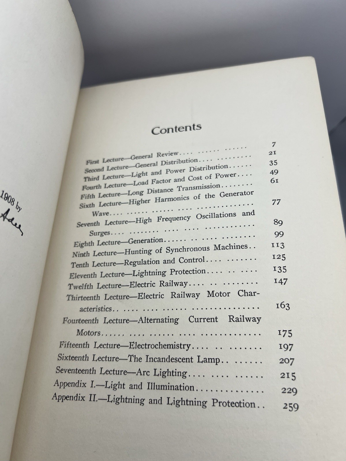 General Lectures On Electrical Engineering By Charles Steinmetz 1908 2nd Edition