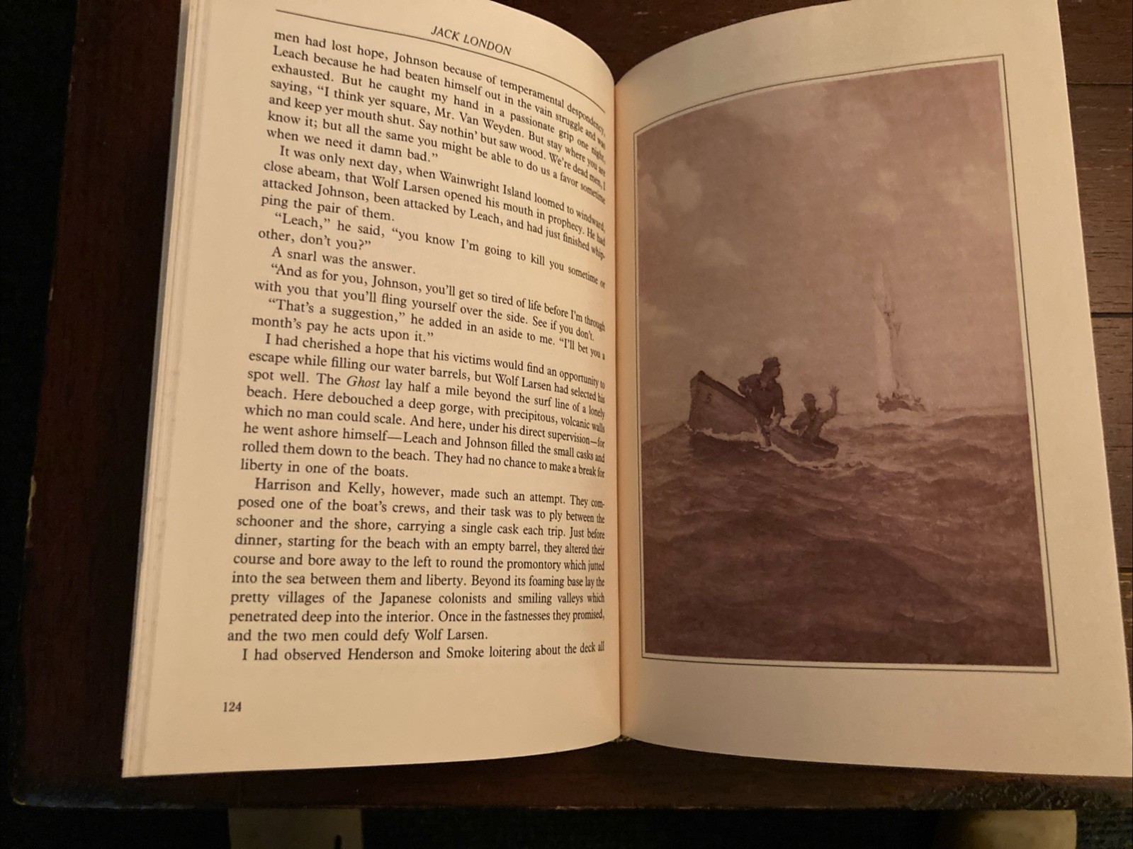 The Sea Wolf by Jack London 1989 Vintage Readers Digest Hardcover Book