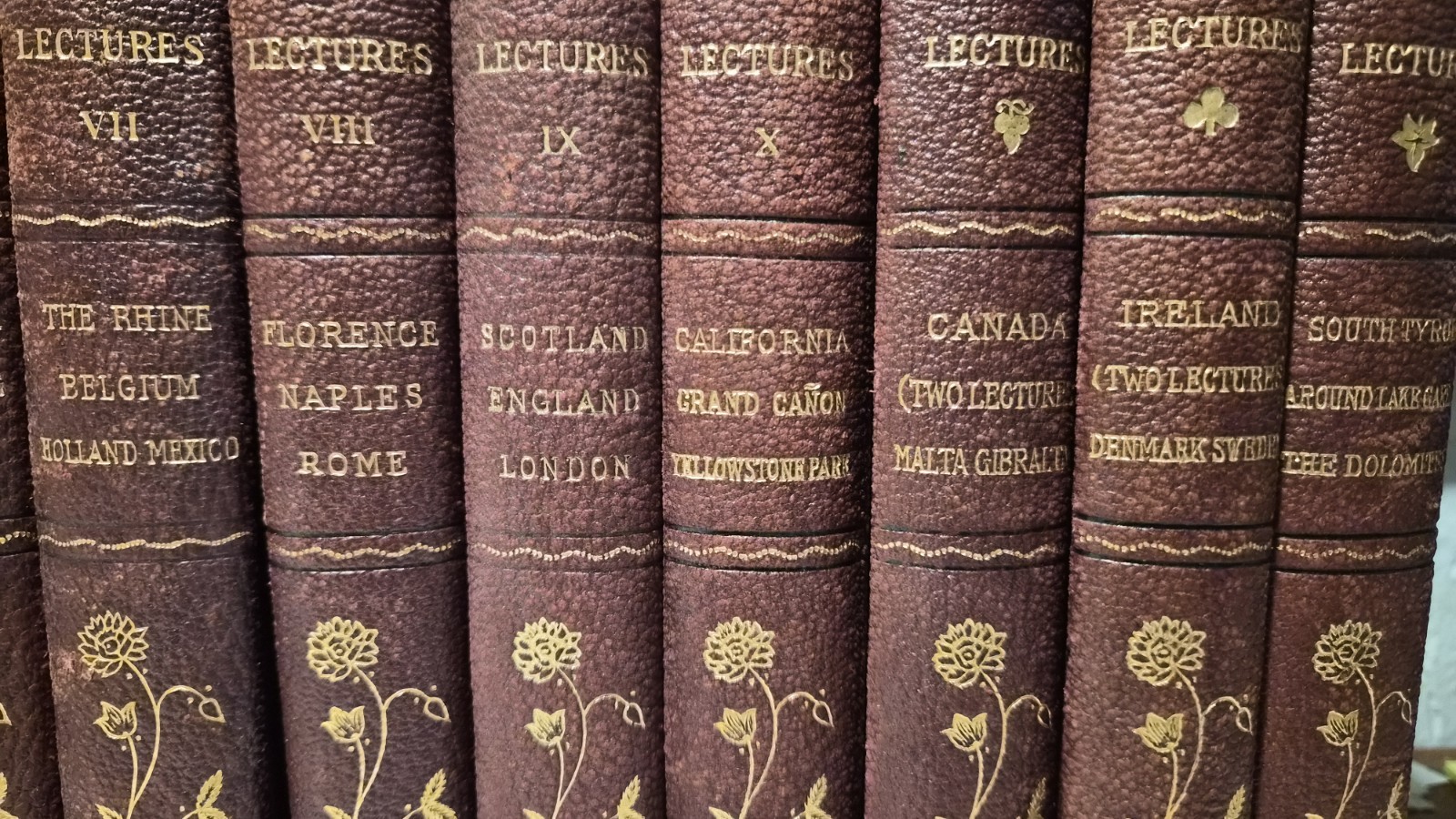 Antique: John L. Stoddard’s Lectures 13 Vol Set (1905) (see photos:)