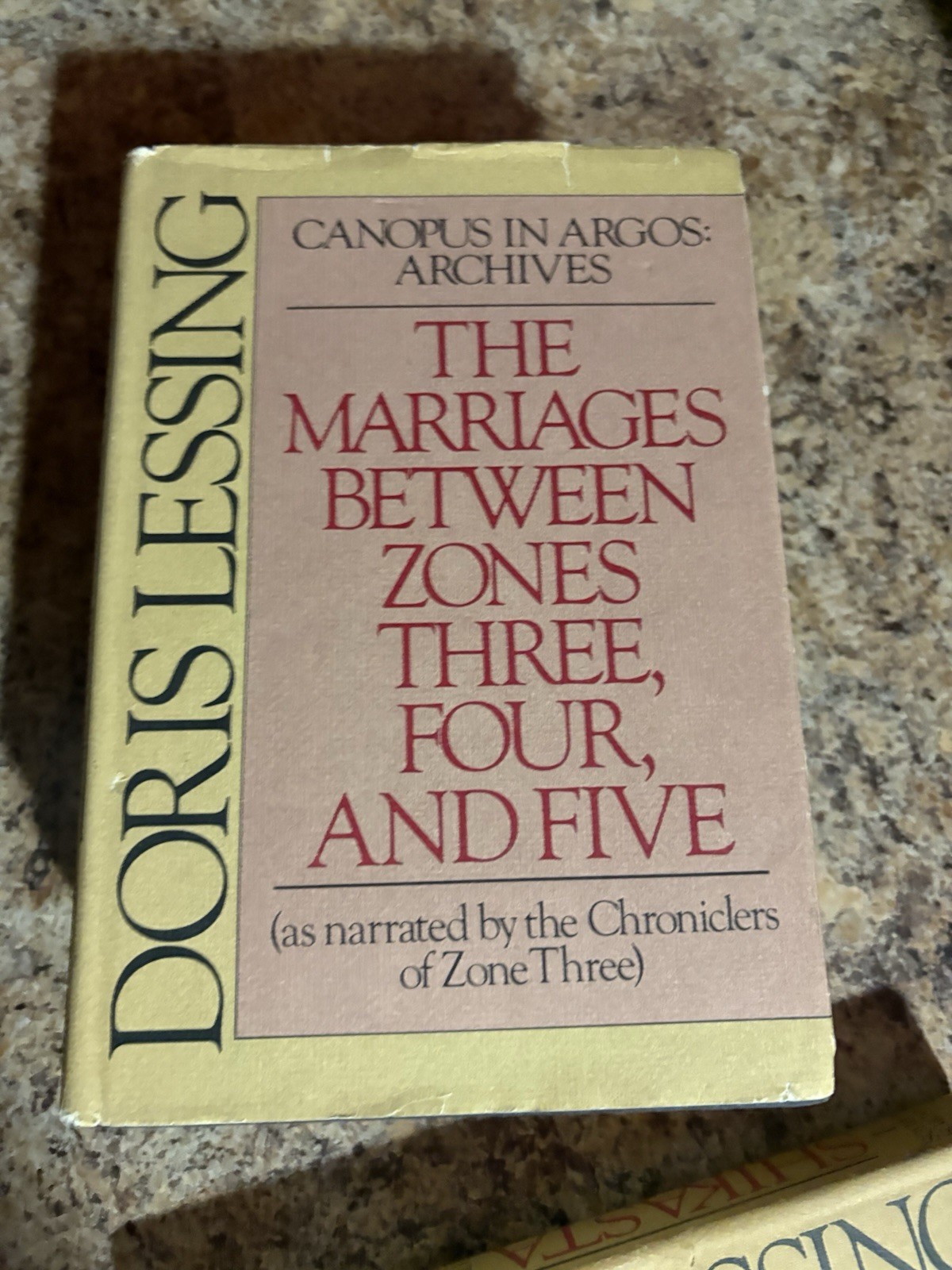 Doris Lessing Complete Canopus in Argos 5 Volume Set Lot Hardcover First Edition
