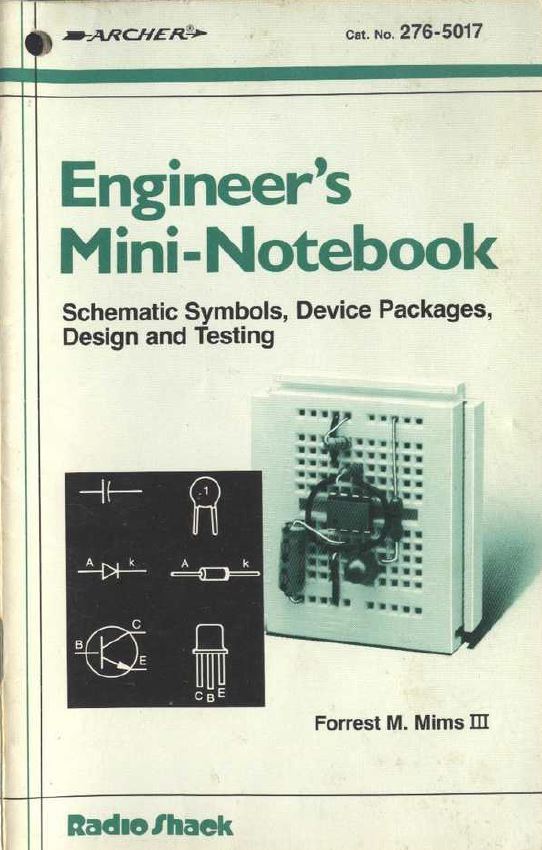 Forrest Mims, RadioShack Engineer’s Mini Notebooks Learning Books CD DVD