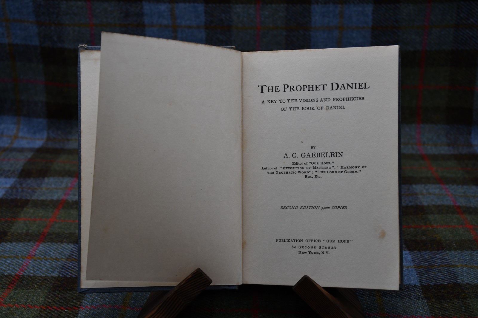 The Prophet Daniel by A.C. Gaebelein (Hardback)