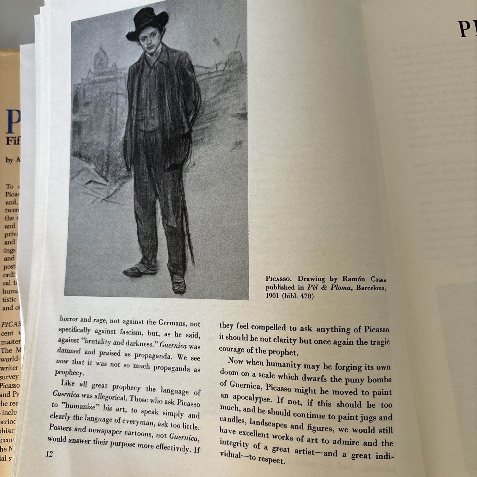 Picasso Fifty Years of His Art Alfred H Barr Jr Museum of Modern Art