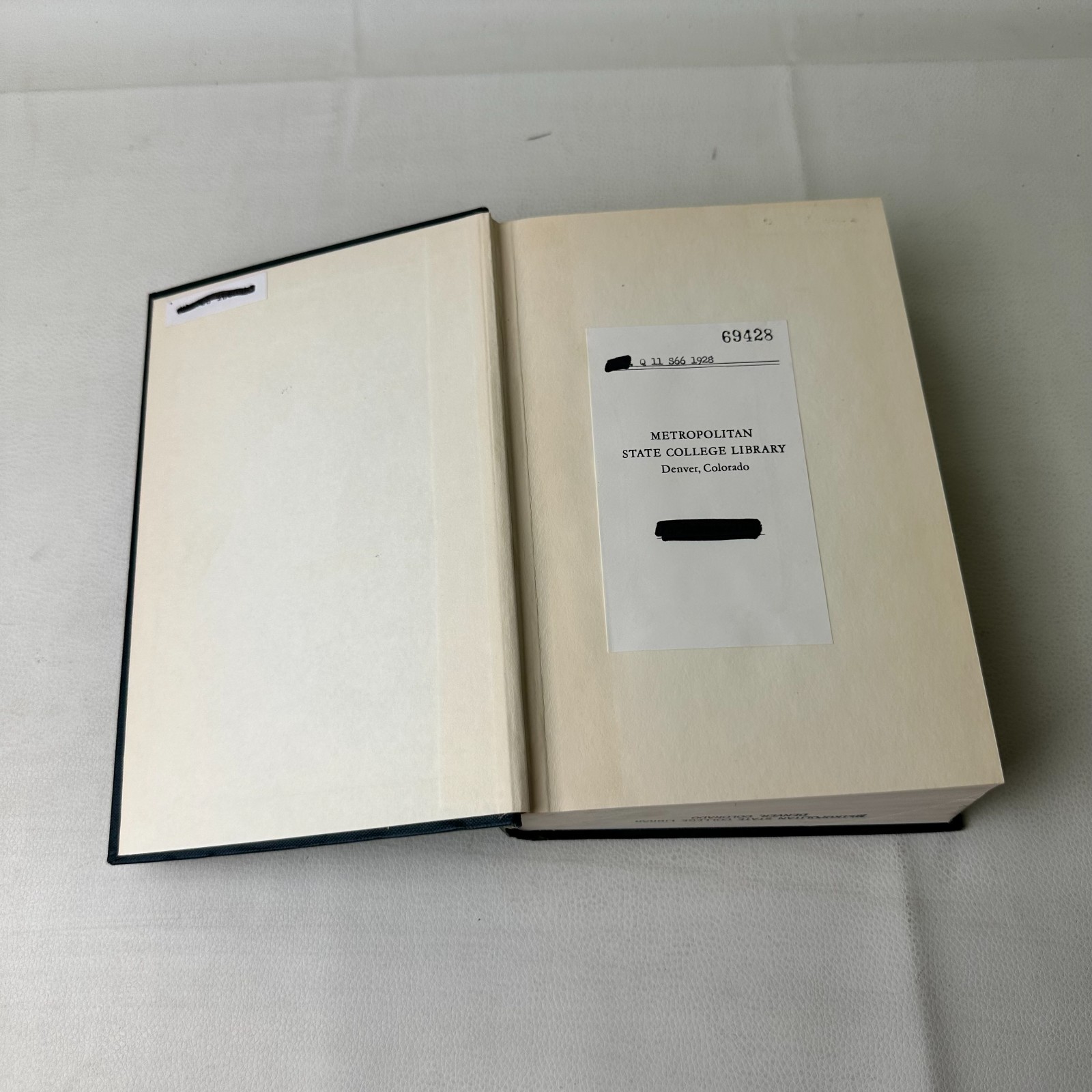 The Smithsonian Institution X Library Reprint Edition 1929 Hardcover Book VTG