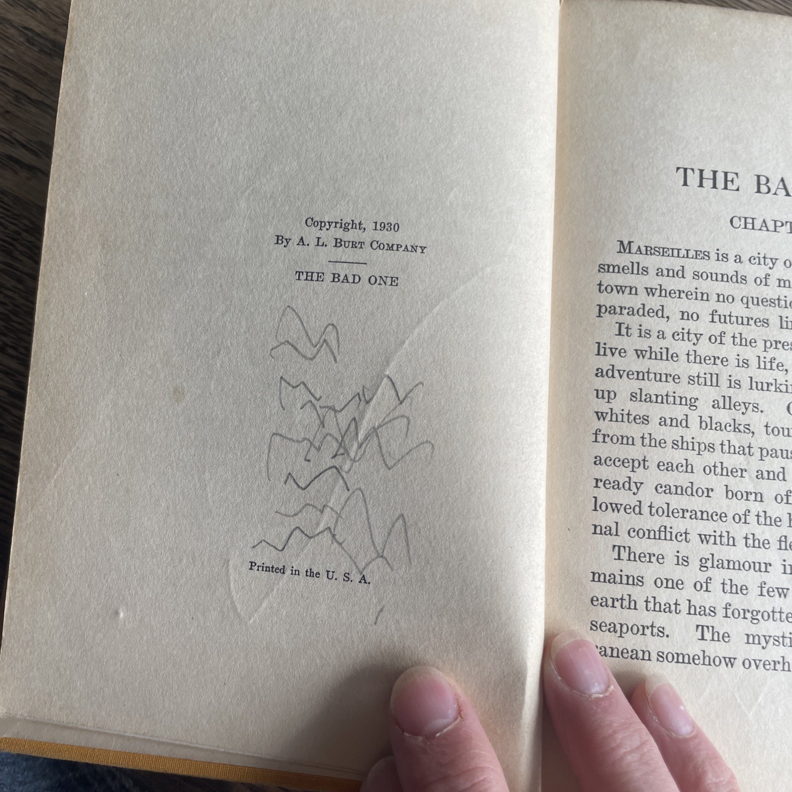 The Bad One by John Farrow First Edition 1930 HC