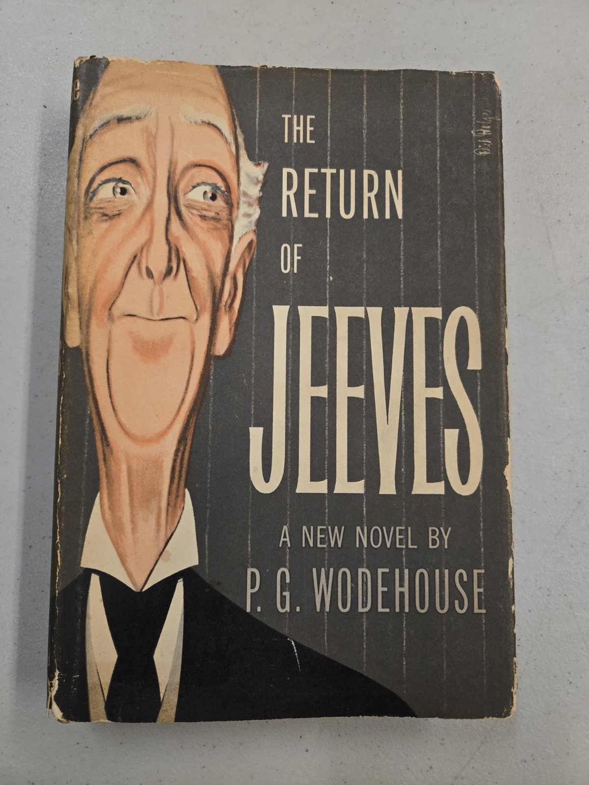 The Return of JEEVES, by P. G. Wodehouse, 1954, HC/DJ, First Printing