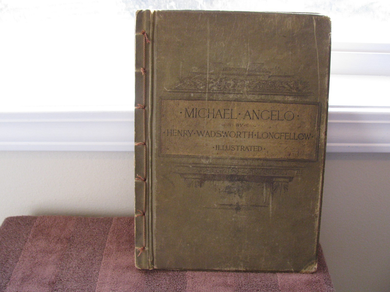 1885 Michael Angelo By Henry Wadsworth Longfellow Illustrated „Original-Rare“