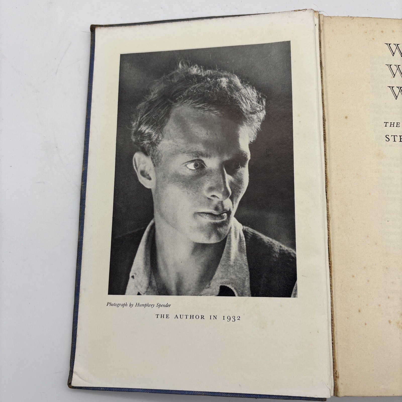 Stephen Spender World Within World 1951 1st Edition Hamish Hamilton HC