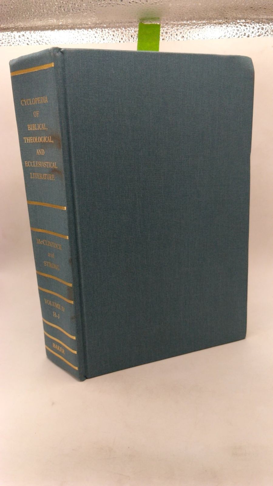 Cyclopedia of Biblical, Theological, and Ecclesiastical Literature VOL IV