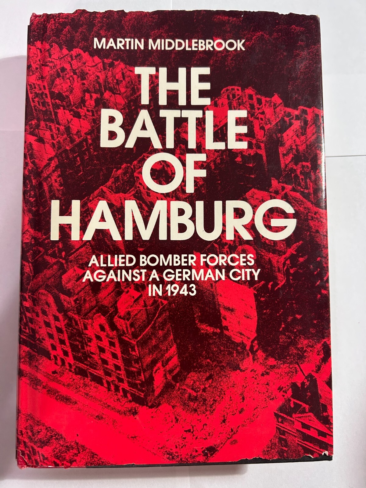 Book The Battle of Hamburg Illustrated 1981 World War ll History Middlebrook