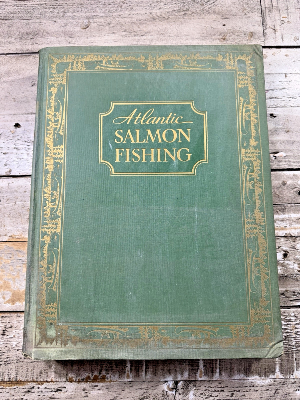 1937 RARE Fishing Folio „Atlantic Salmon Fishing“ Limited Edition, C. Phair