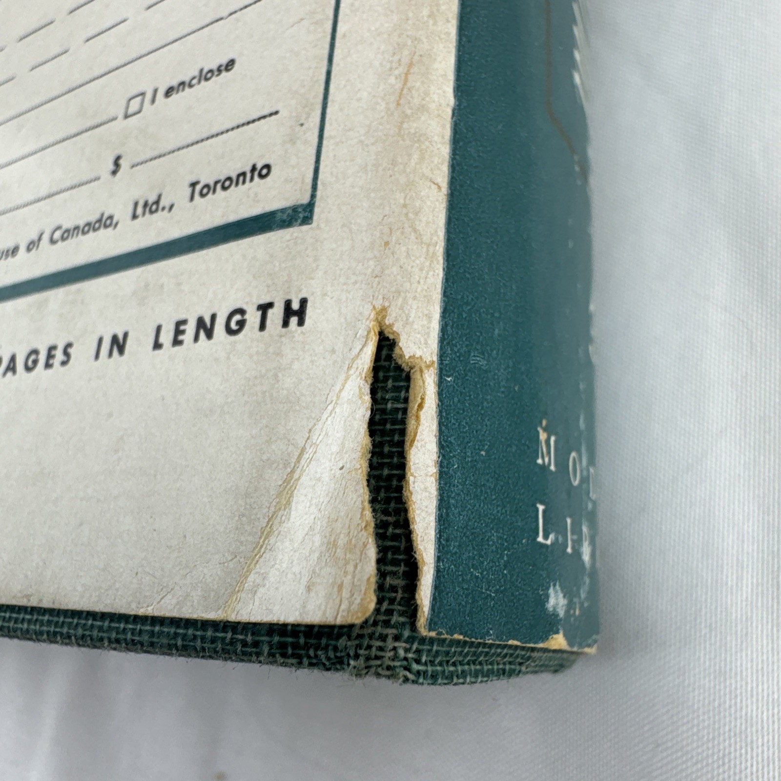 VTG Anna Karenina Leo Tolstoy The Modern Library 1950 HD DJ V Good