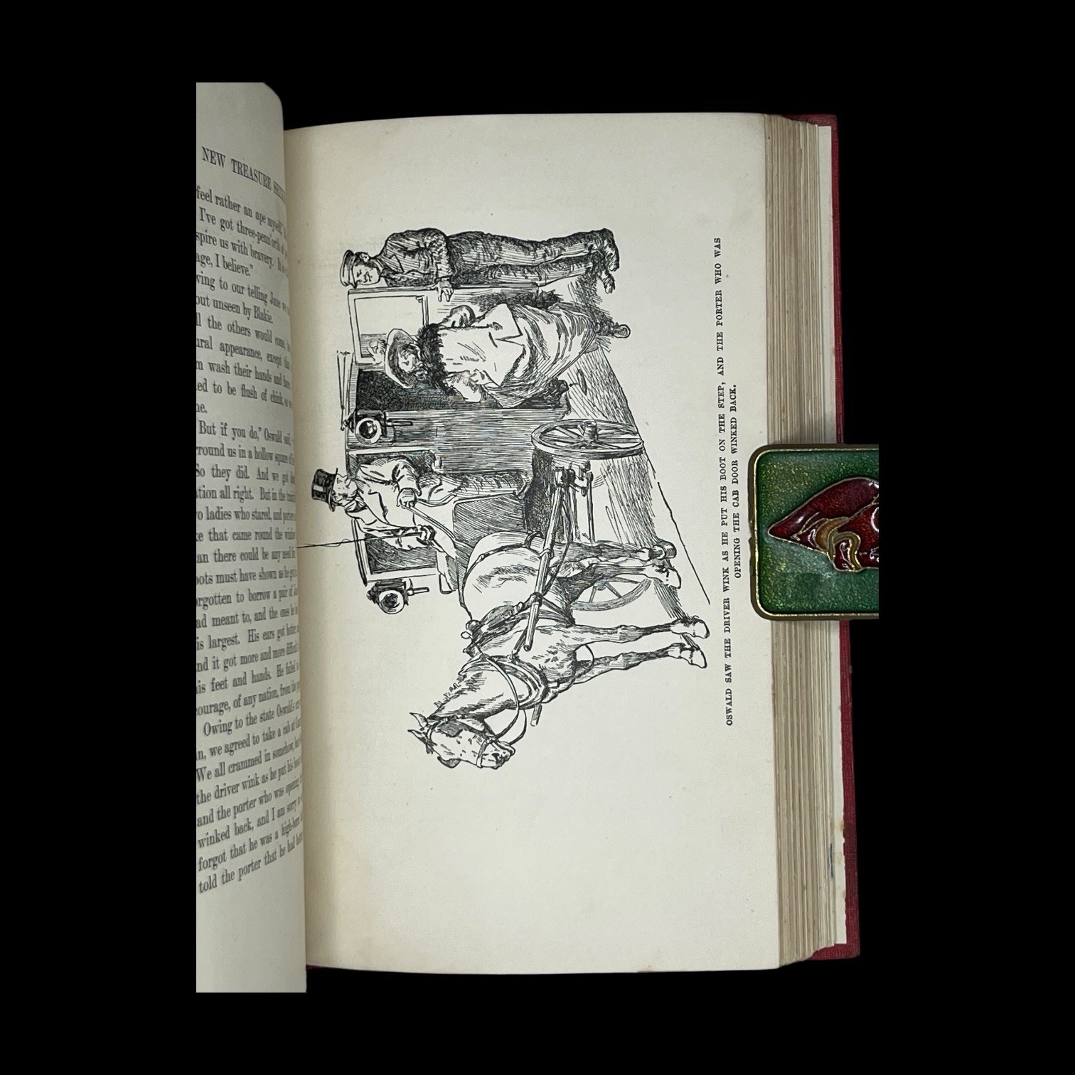 Book Illustrated Edith Nesbit New Treasure Seekers – 1907 – RARE EARLY EDITION