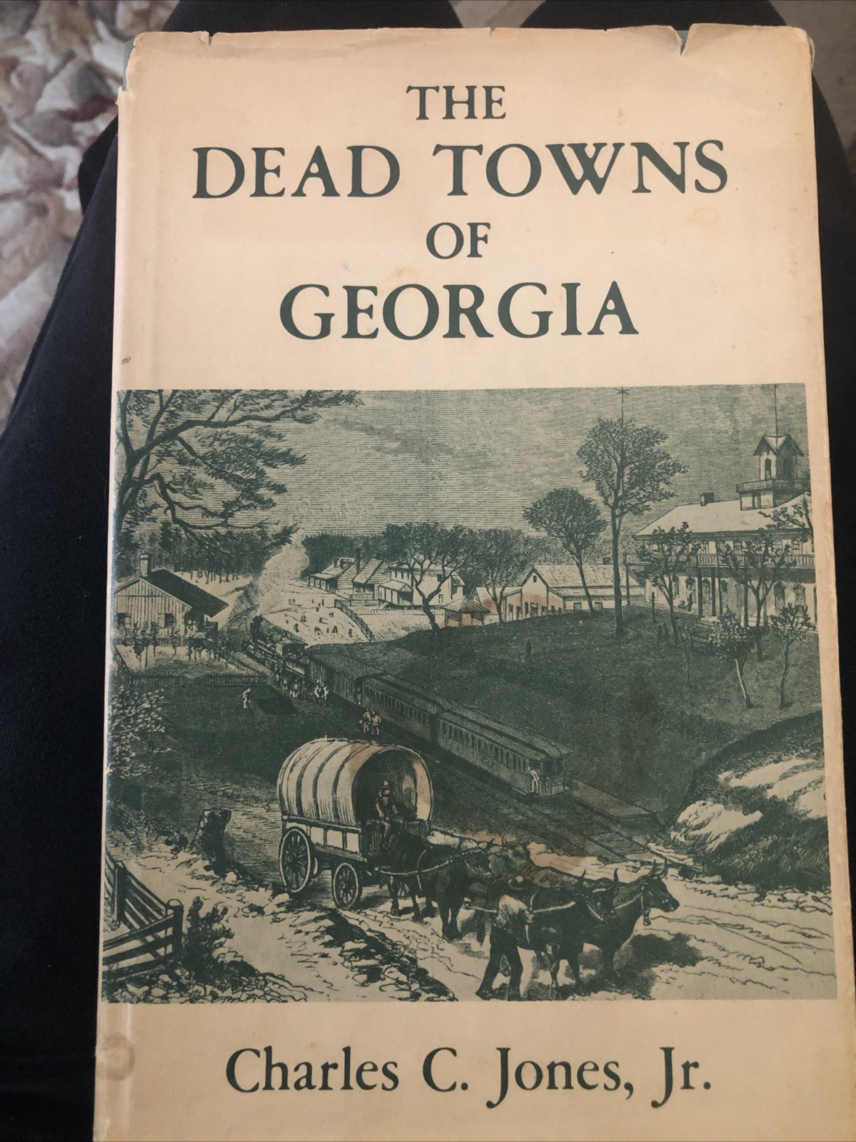 Book: The Dead Towns Of Georgia, by Charles C. Jones, Jr., First Published 1878