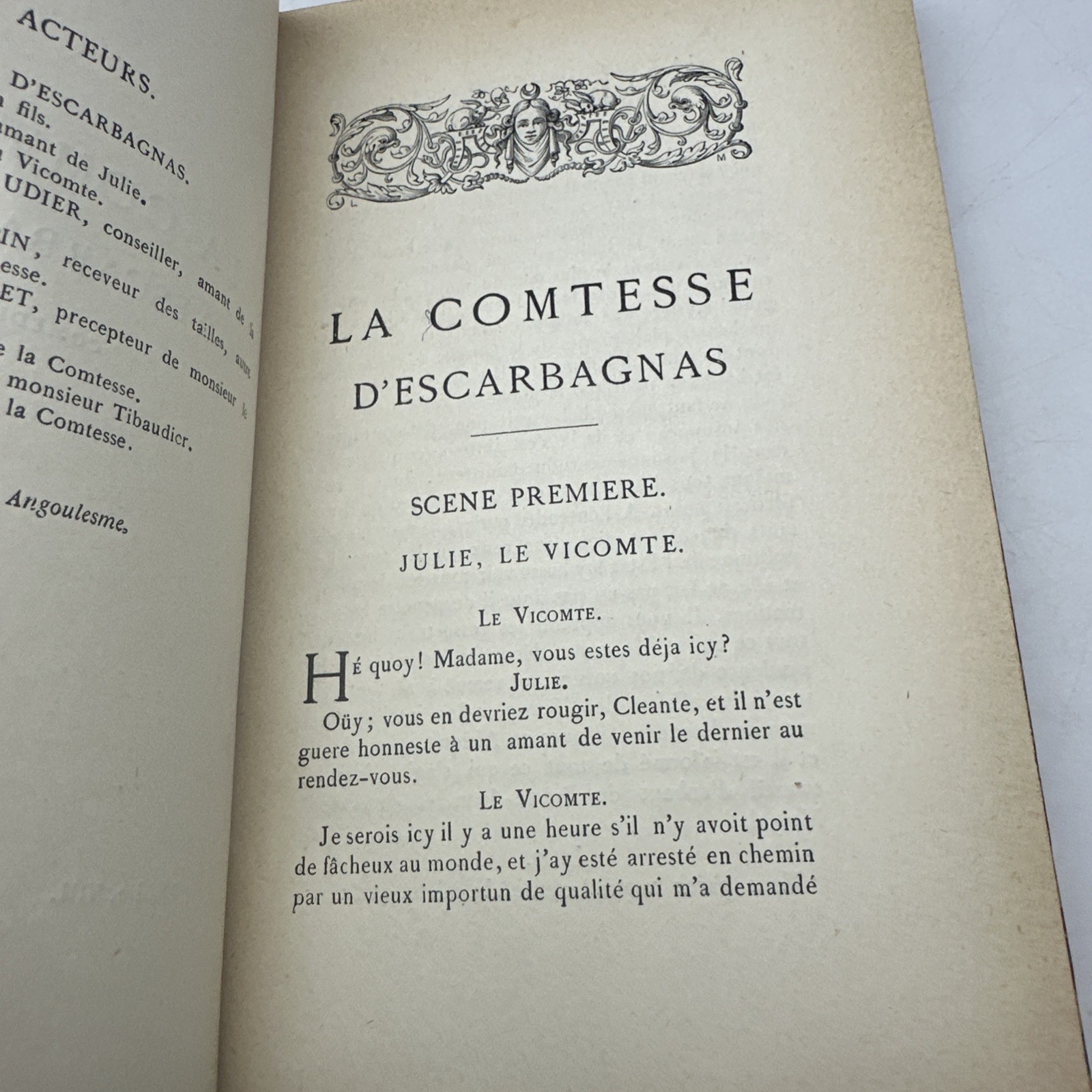 Theatre de Moliere Tome I–VIII 8 Vol French 3/4 Leather (41-14)