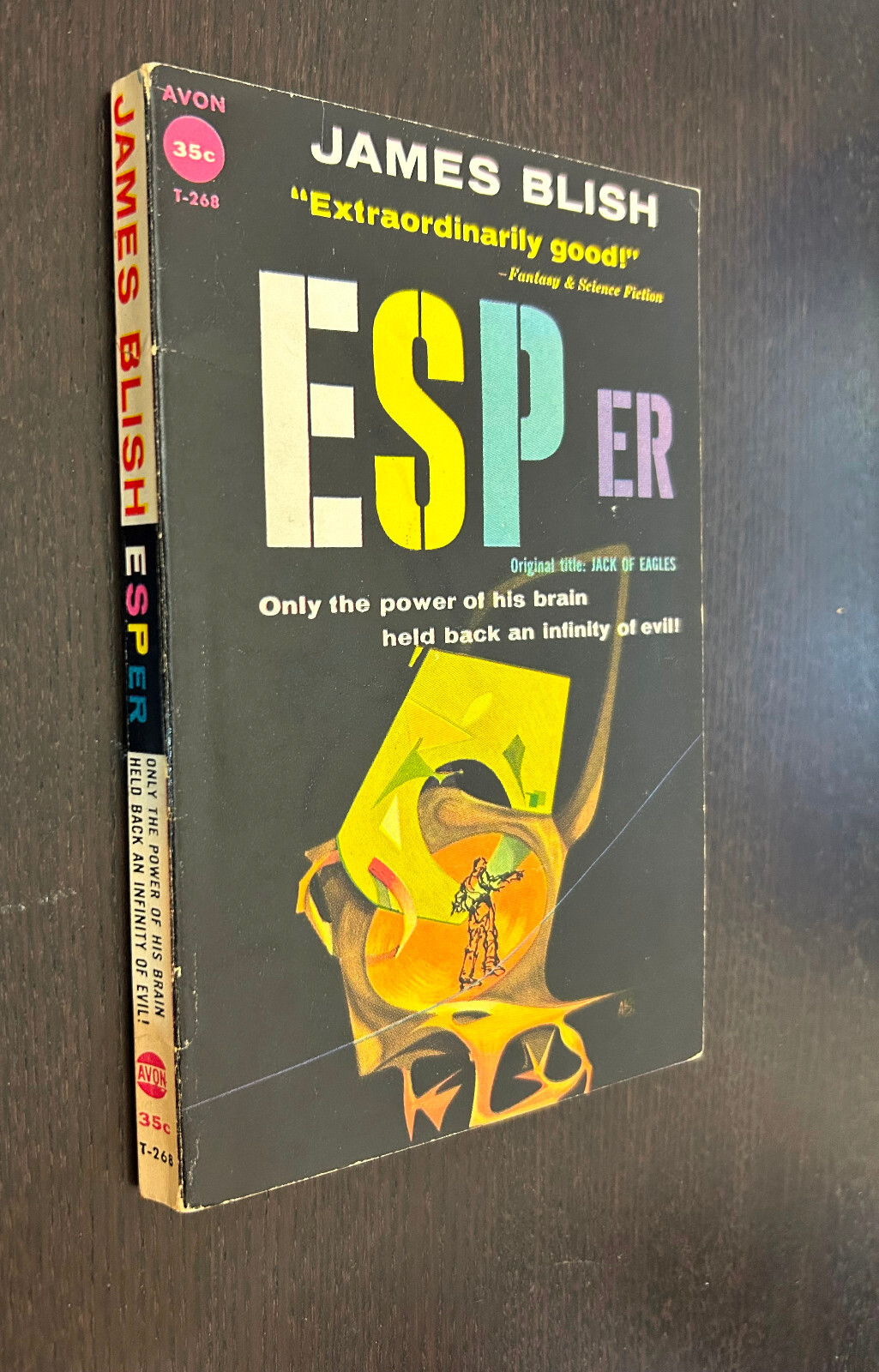 James BLISH — Esper (Avon Books T268) — c1960 Science Fiction PB