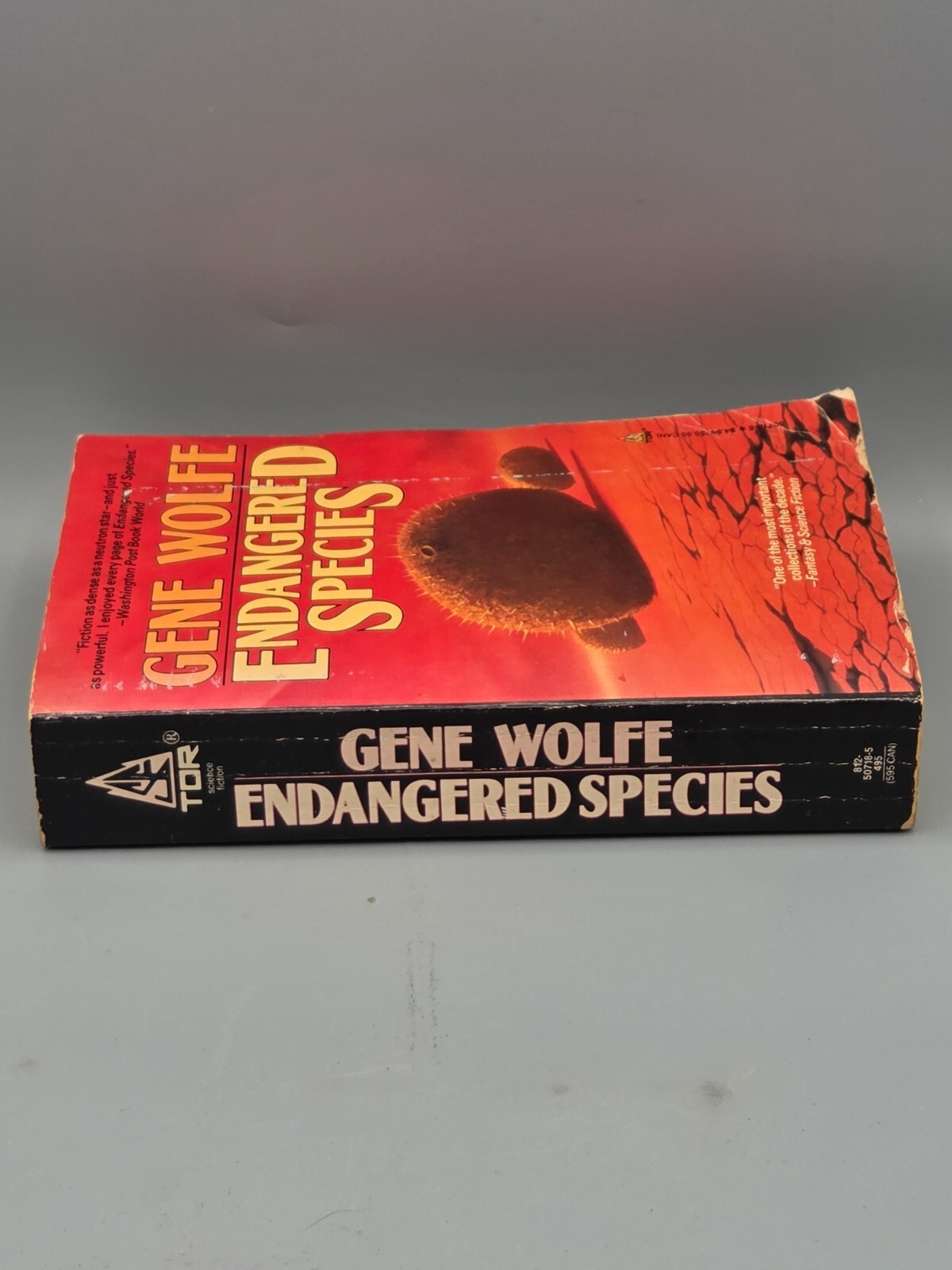 Gene Wolfe Endangered Species Sci-Fi Fantasy TOR Book 1st MMPB 1990