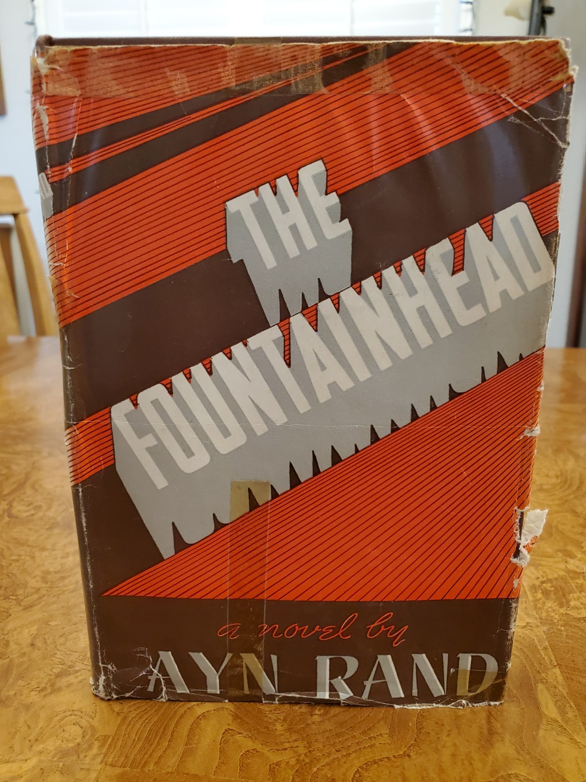 The Fountainhead by Ayn Rand (1943, Hardcover) Blakiston edition