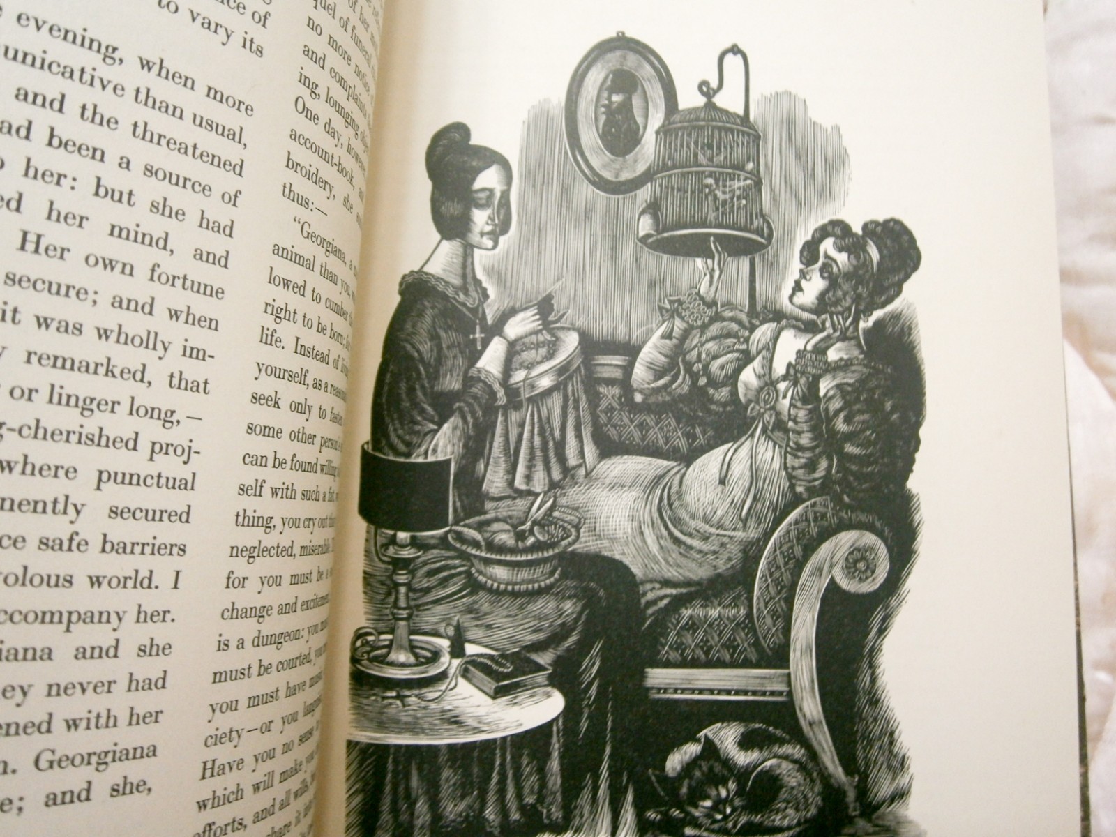 JANE EYRE Charlotte Bronte Fritz Eichenberg 1943 Wuthering Heights Emily Brontë