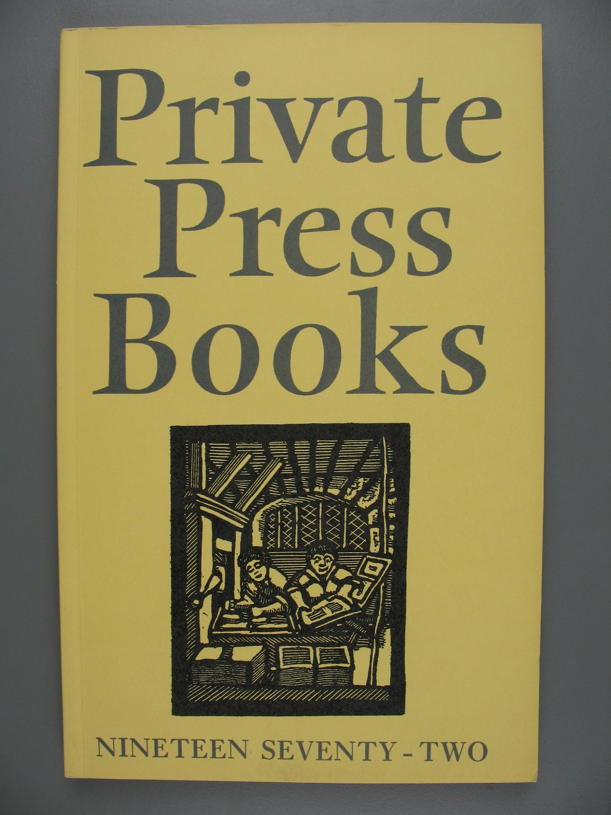 Private Press Books 1972, Private Libraries Association, Limited Edition