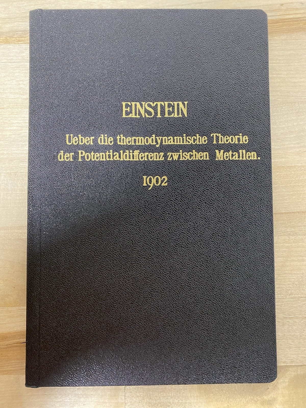 ALBERT EINSTEIN — EARLY SCIENTIFIC CORPUS 1902–1910 Six Extracted 1st ed