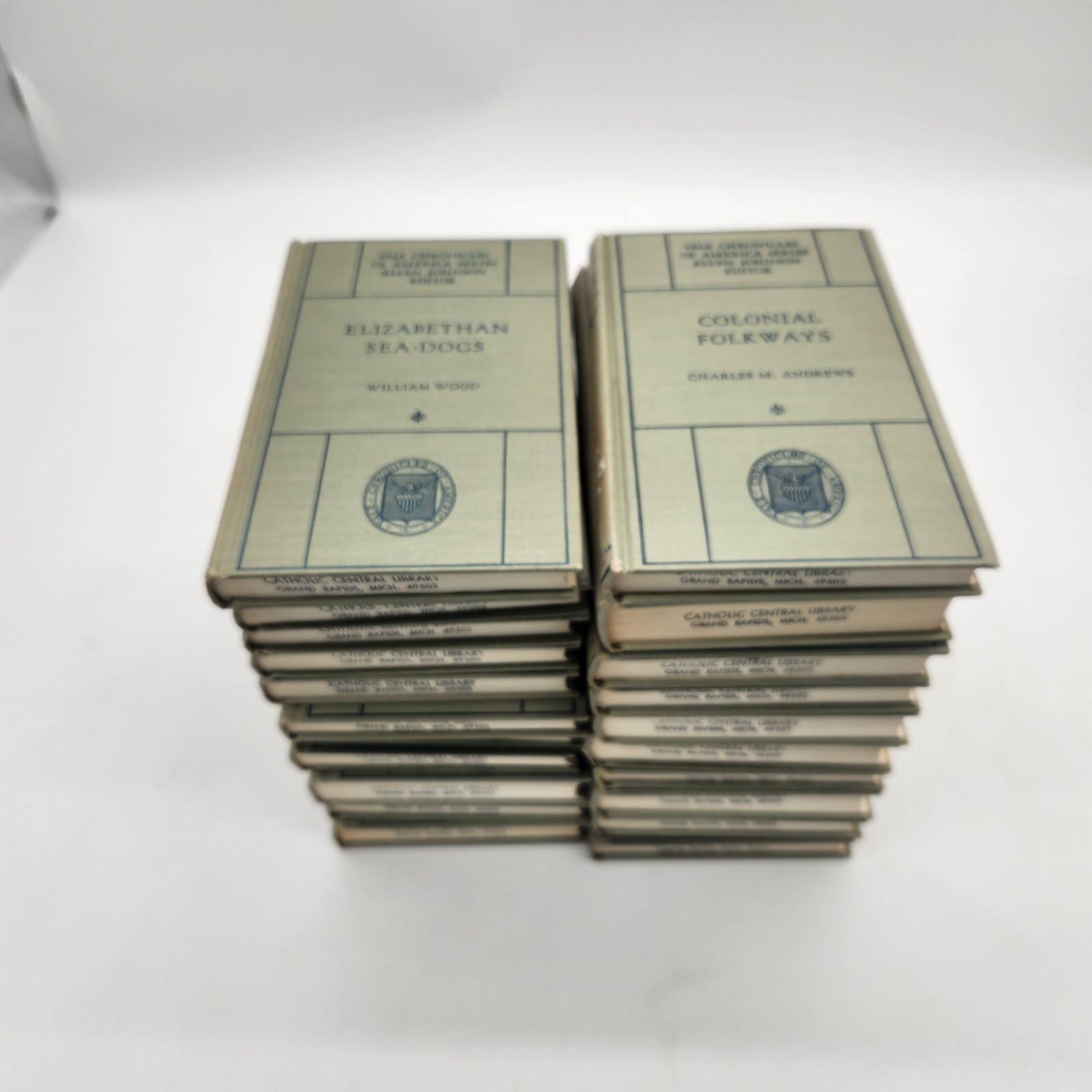 Chronicles of America Series Yale University Press (21) Roosevelt Lincoln Quaker