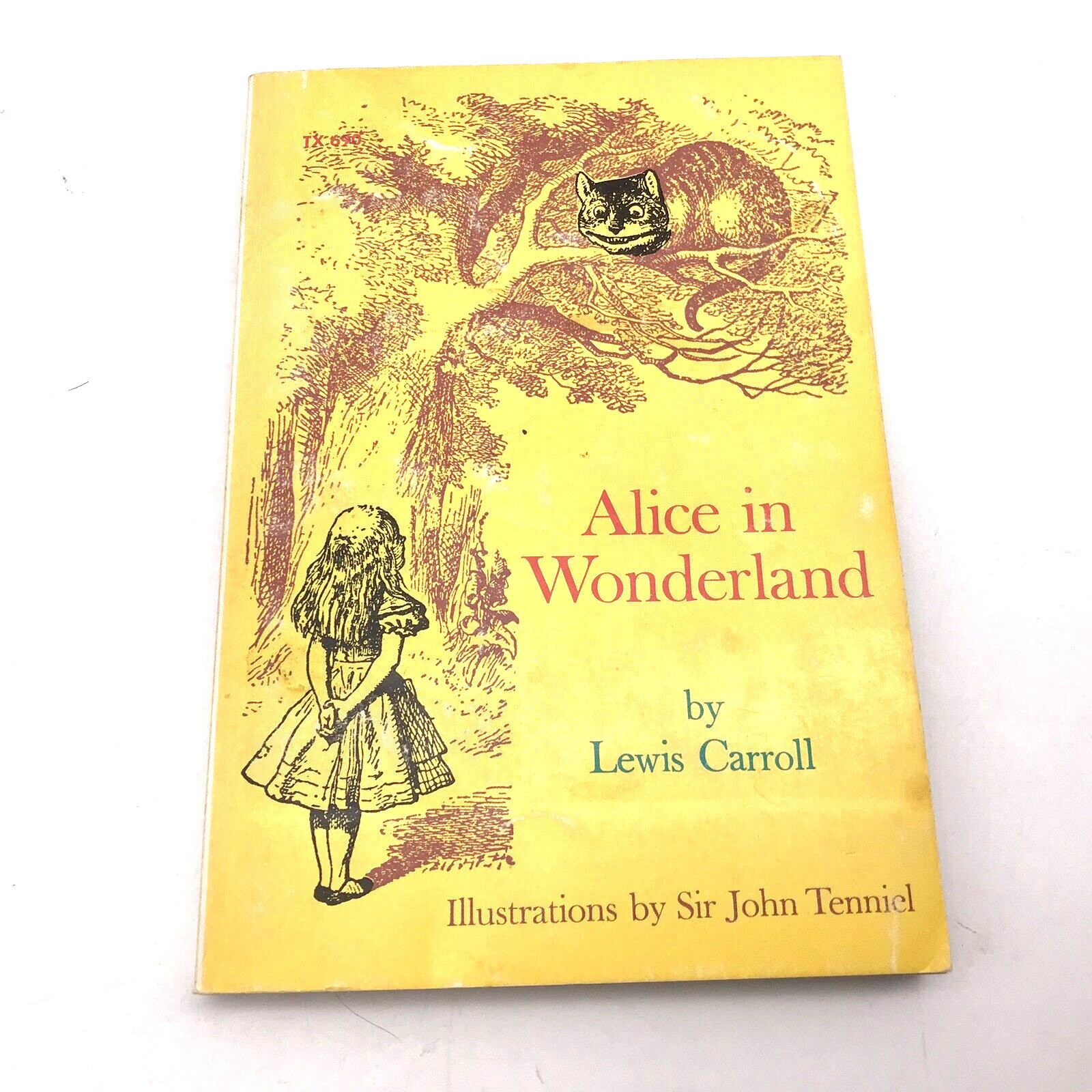Alice In Wonderland By Lewis Carroll PB 1st Printing 1966 Scholastic Not Ex-libr