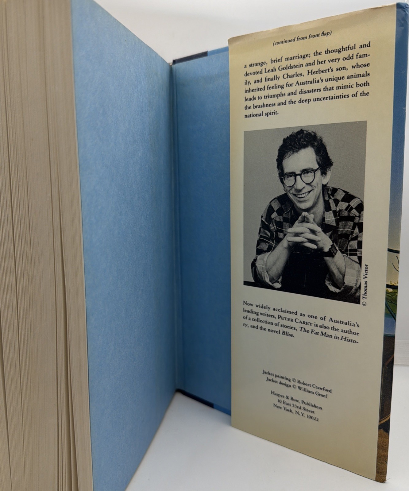 Illywhacker Peter Carey First American Edition 1985 1st Printing Hardcover DJ