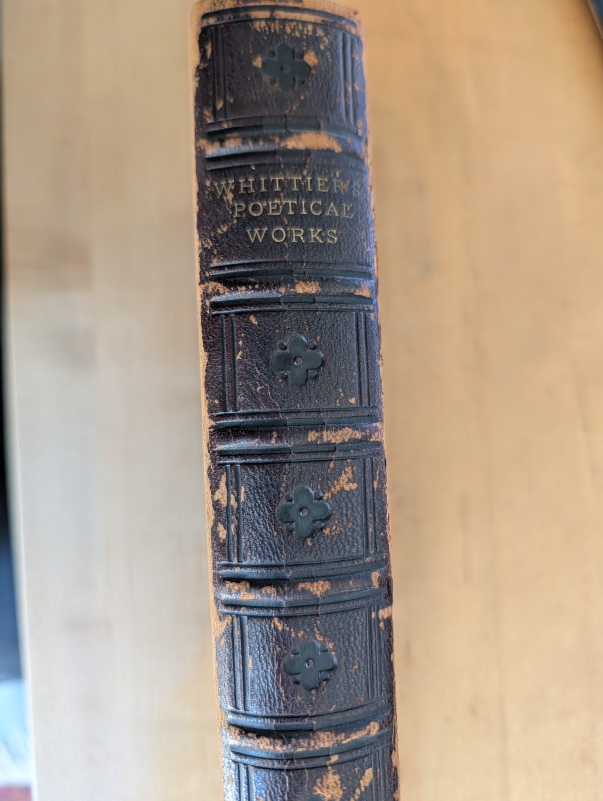 The Complete Poetical Works of John Greenleaf Whittier „Household Edition,“ 1