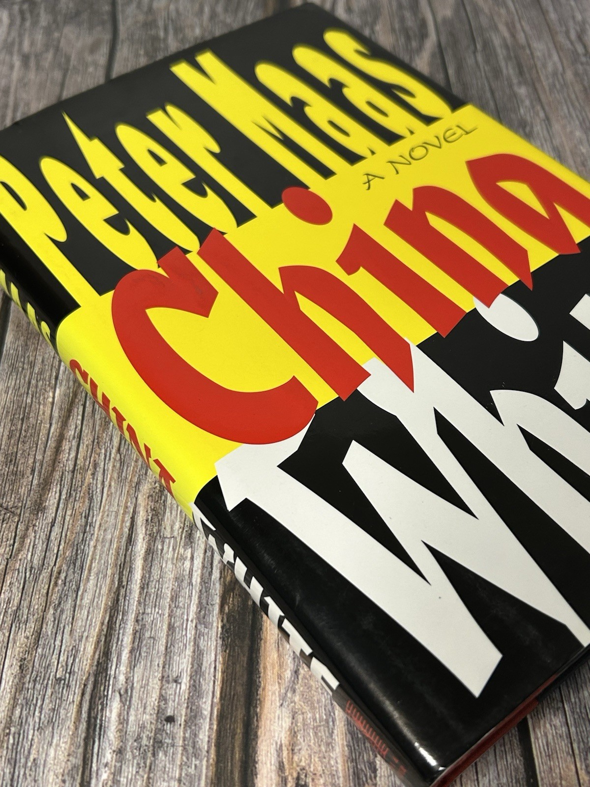 CHINA WHITE / PETER MAAS / FIRST EDITION 1ST PRINT HCDJ NYC CRIME TRIADS MAFIA
