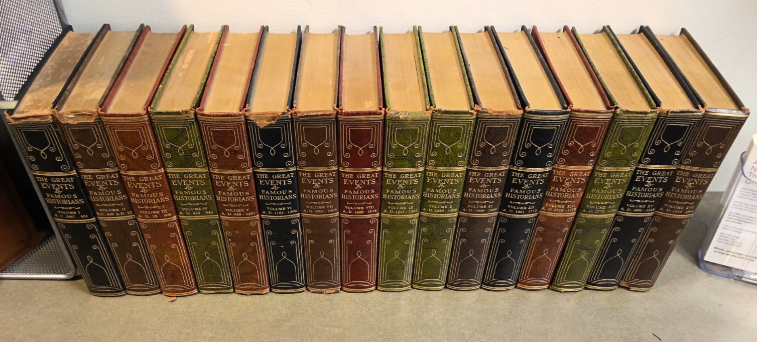 The Great Events by Famous Historians, Vol. I-XVI
