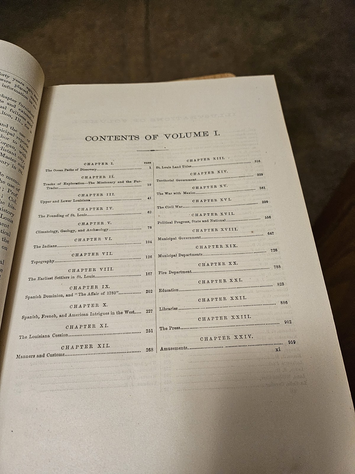 Antique History of Saint Louis City And County With Illustrations Vol. I