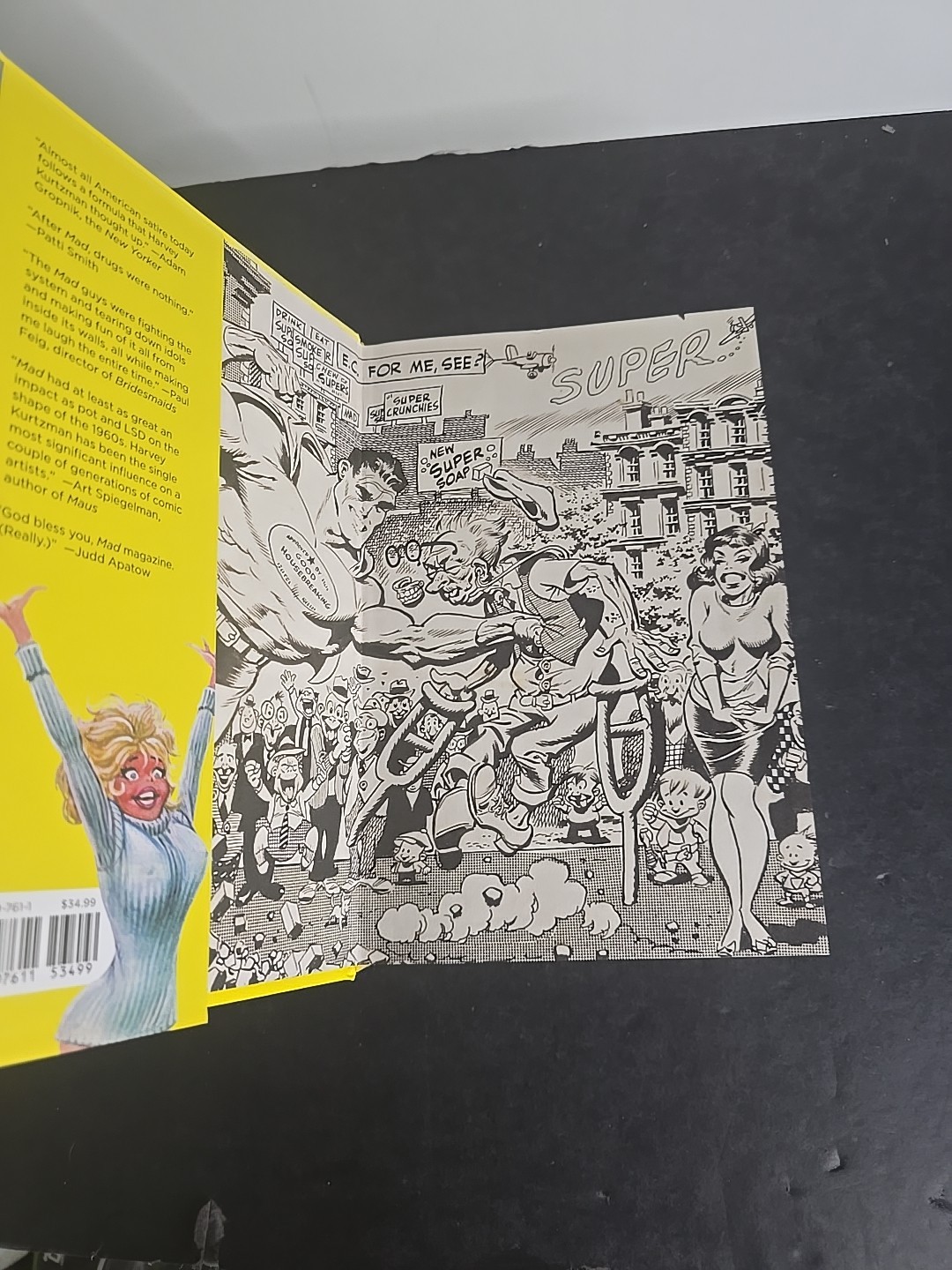 Harvey Kurtzman: The Man Who Created MAD (Bill Schelly, 2015 HC DJ) LN NM
