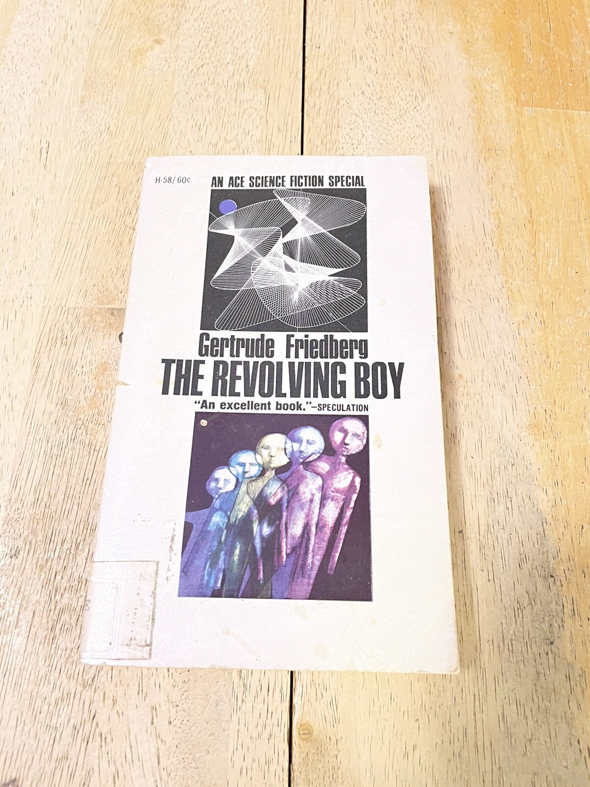 The Revolving Boy by Gertrude Friedberg Ace Science Fiction Paperback 1966