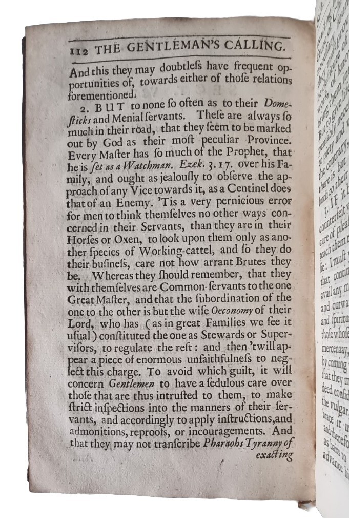 The GENTLEMAN’s CALLING / Richard Allestree / 1682 / Bible Theology Christianity