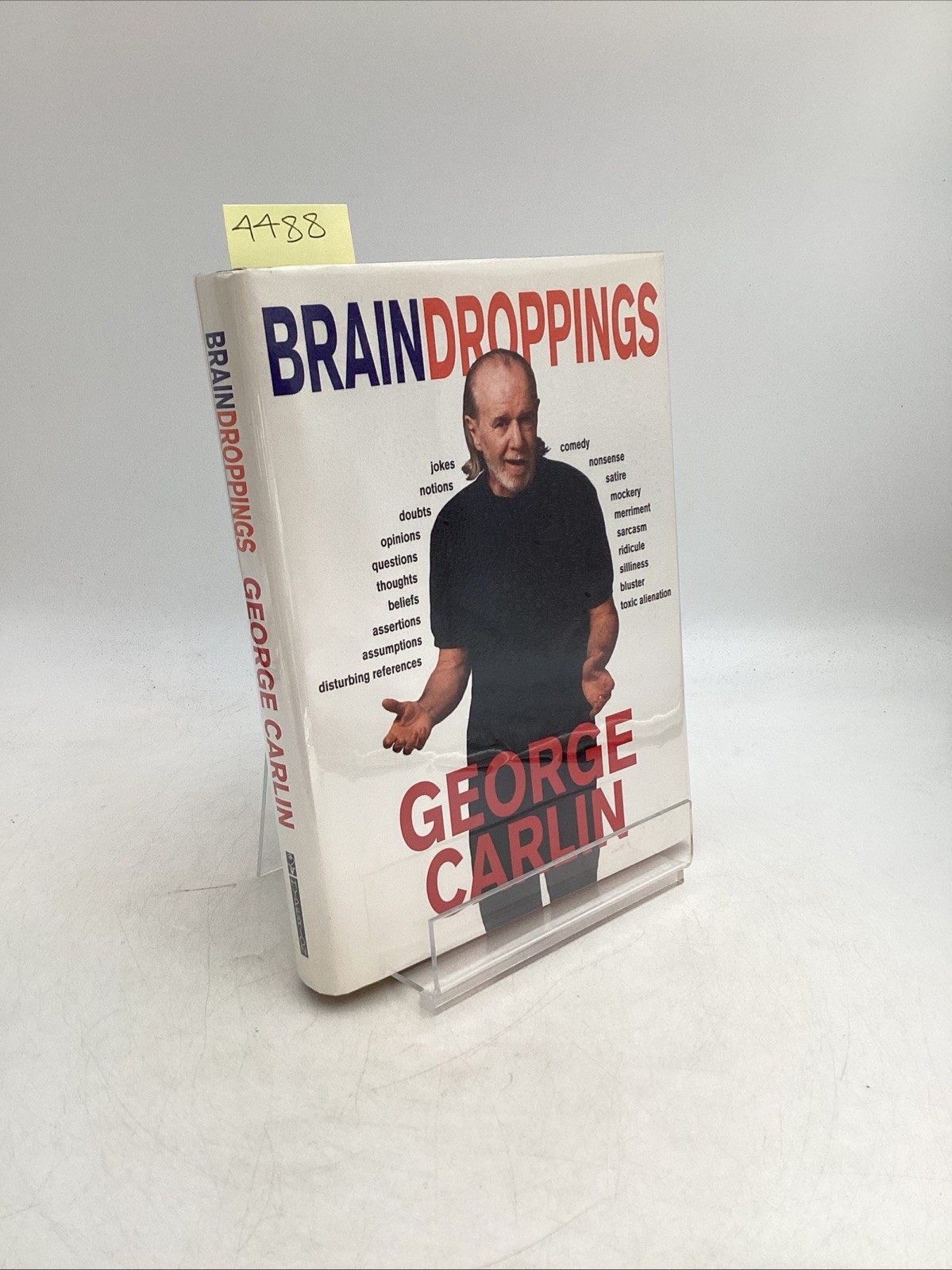 Brain Droppings 1st Edition George Carlin Hyperion Literature