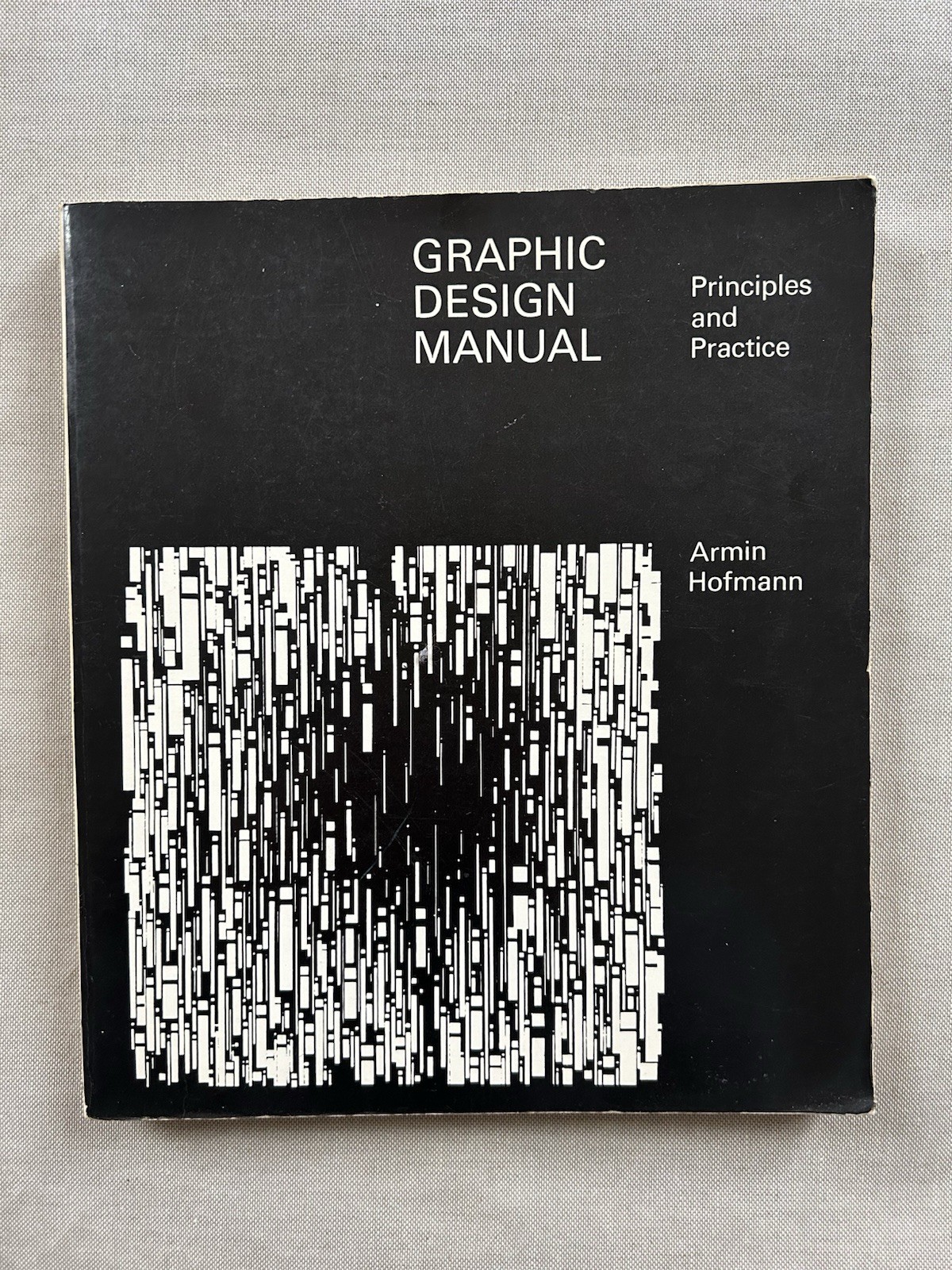 1965 Graphic Design Manual Armin Hofmann Swiss Design Style Principles Type Vtg