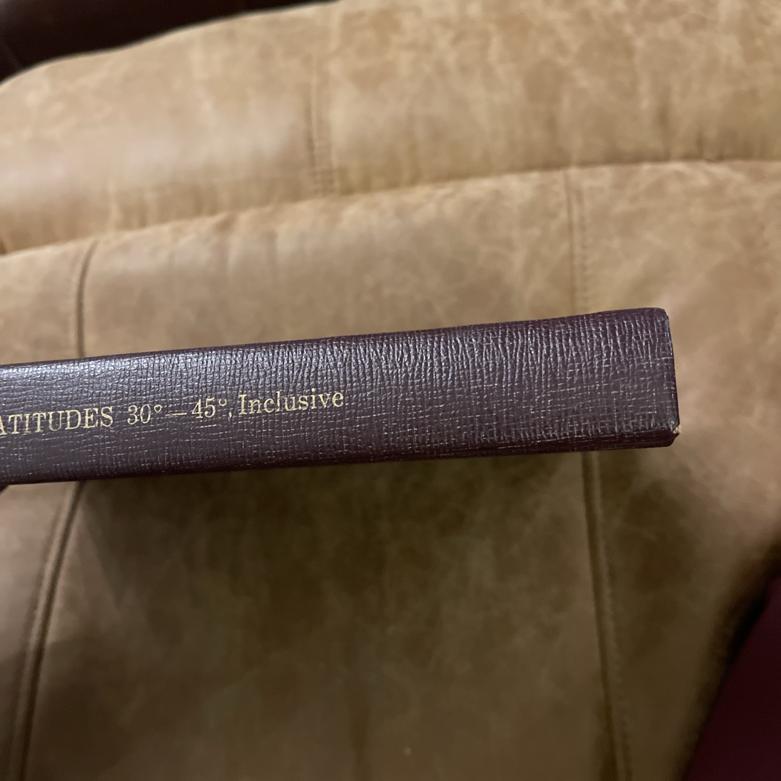 Sight Reduction Tables for Marine Navigation 1981 No 229 Vol 3 Latitudes 30-45