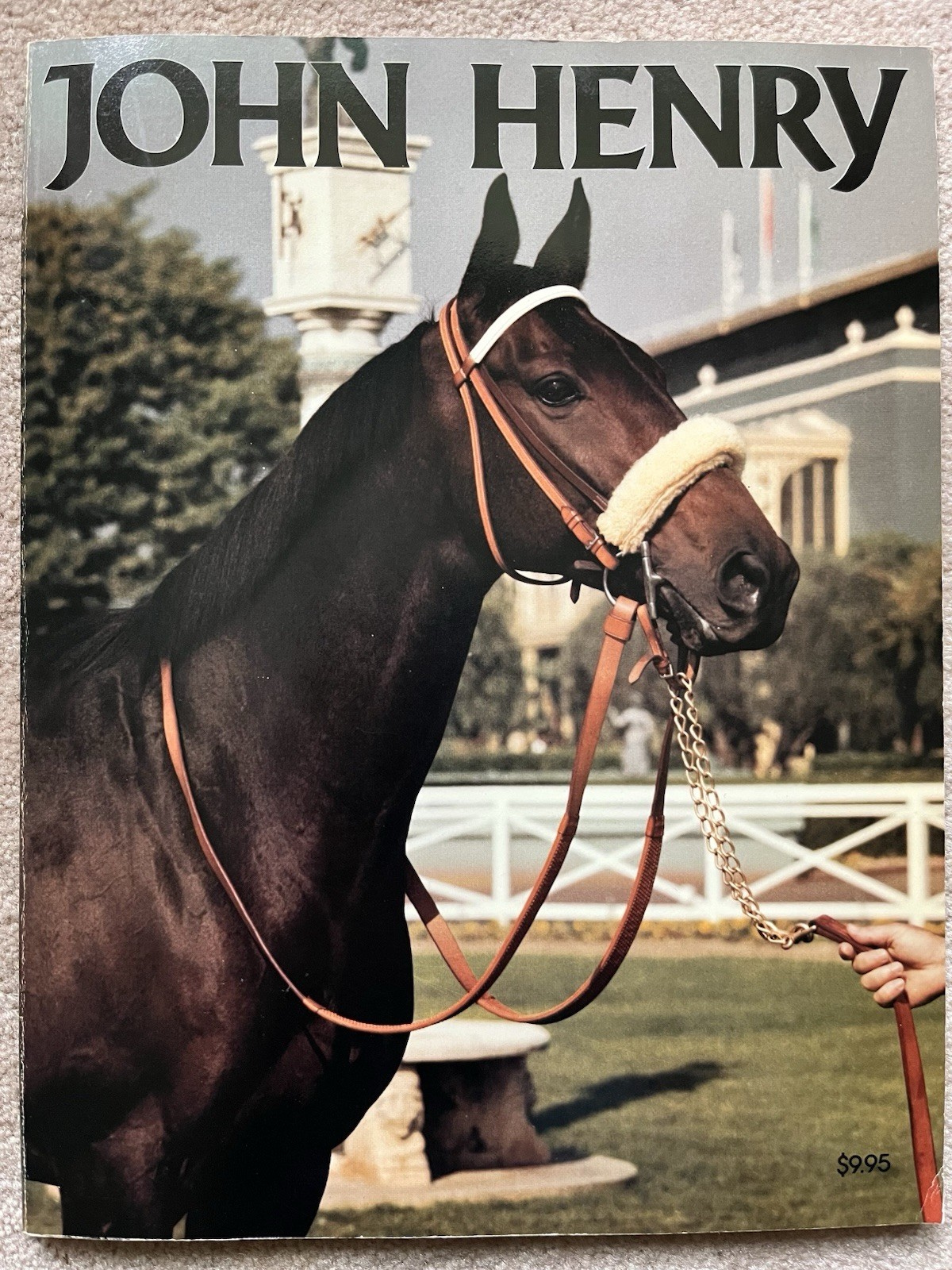 John Henry Horse Racing Book Sam Rubin, George Wirt 1st Edition 1985