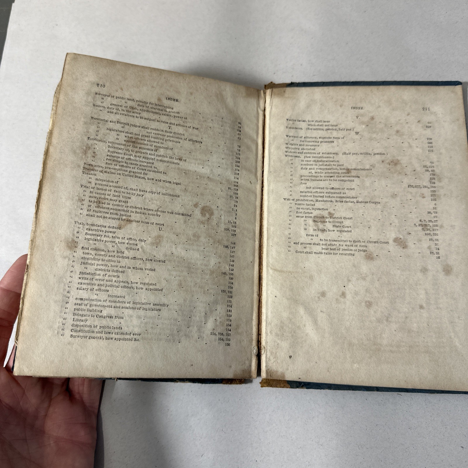 Acts Resolutions Territory Utah 6th Session 1857 Rare Mormon Book Salt Lake City