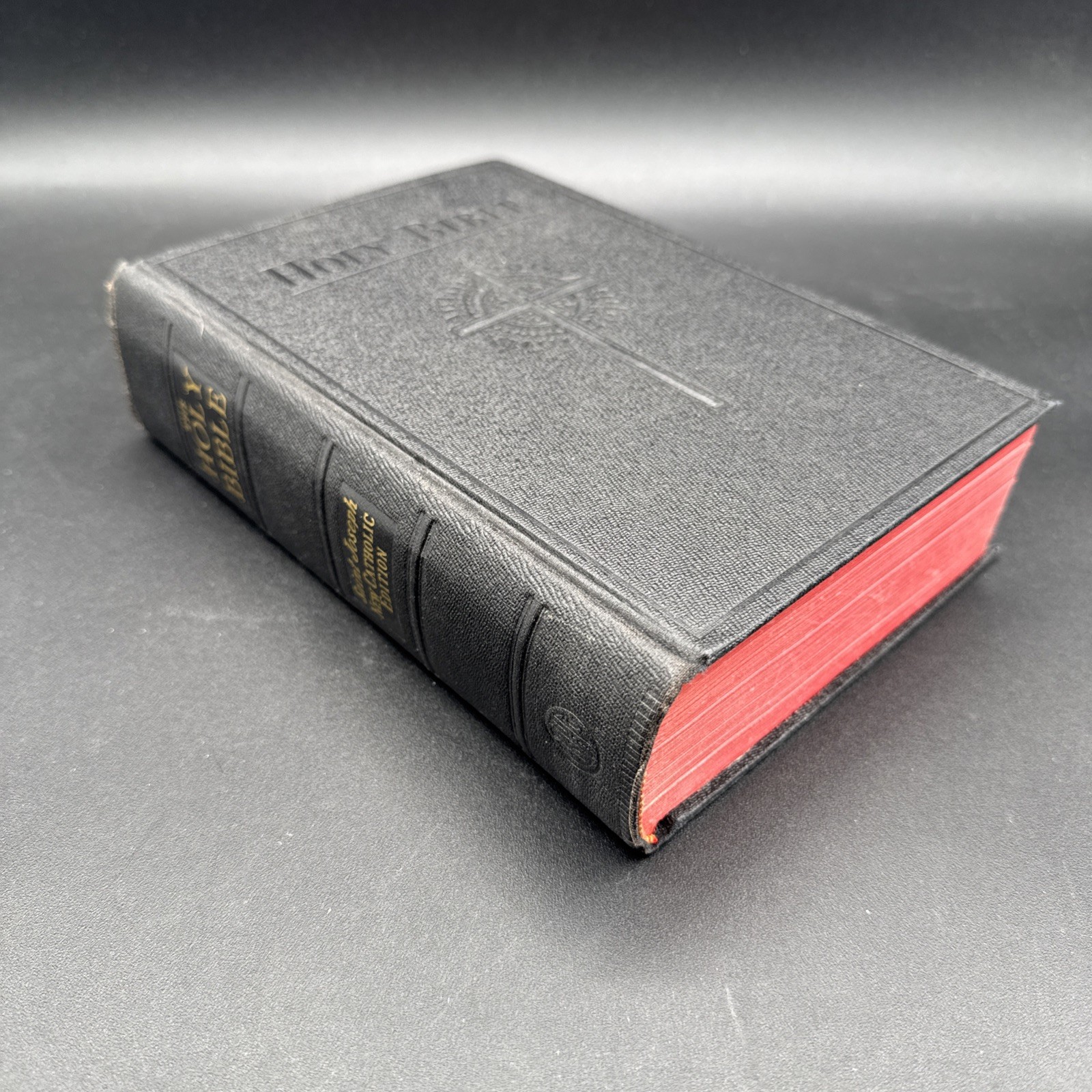 1962 New Ed Holy Bible Saint Joseph New Catholic Edition VF Condition